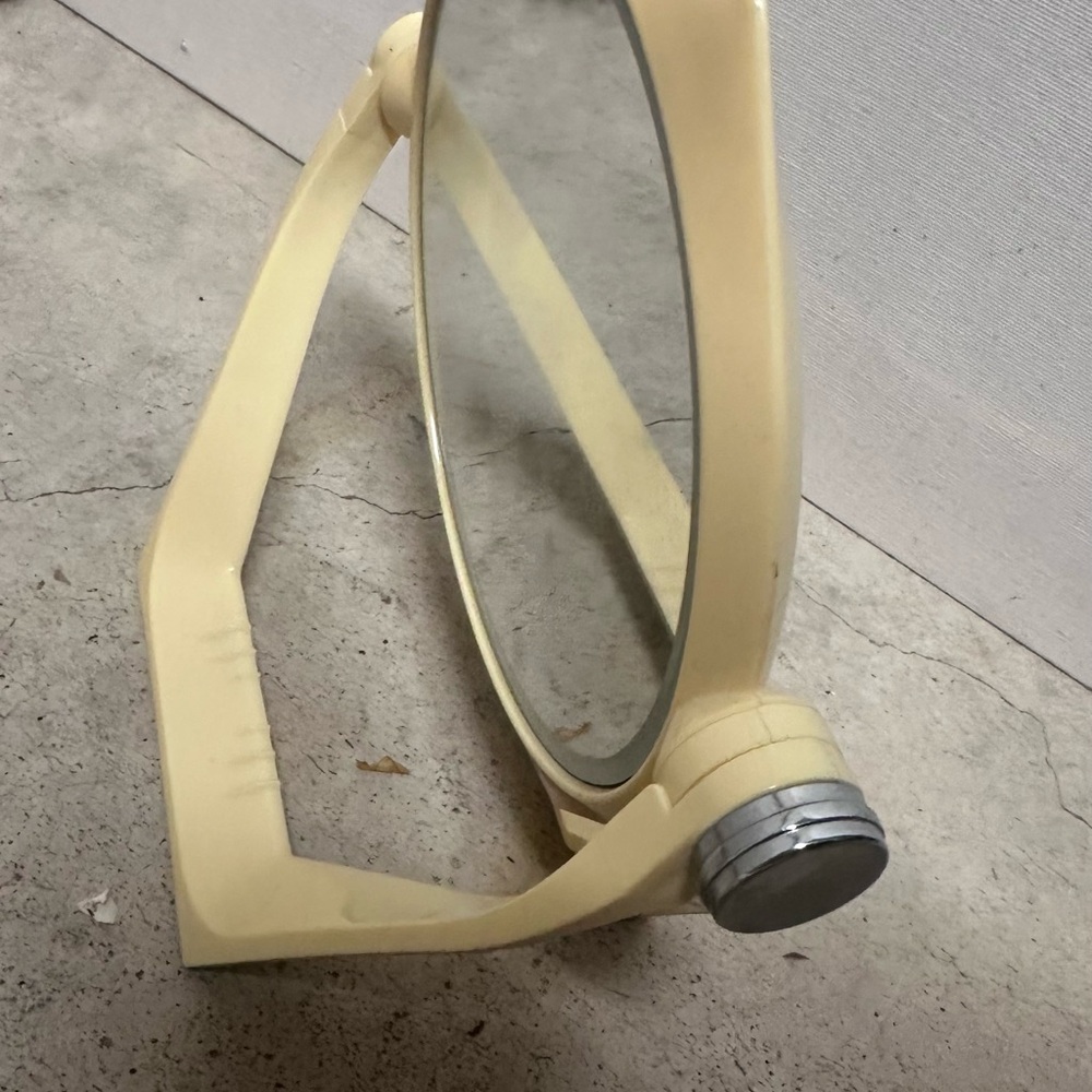 Vintage Cream Adjustable Table Mirror - Fuller Brush Co. USA